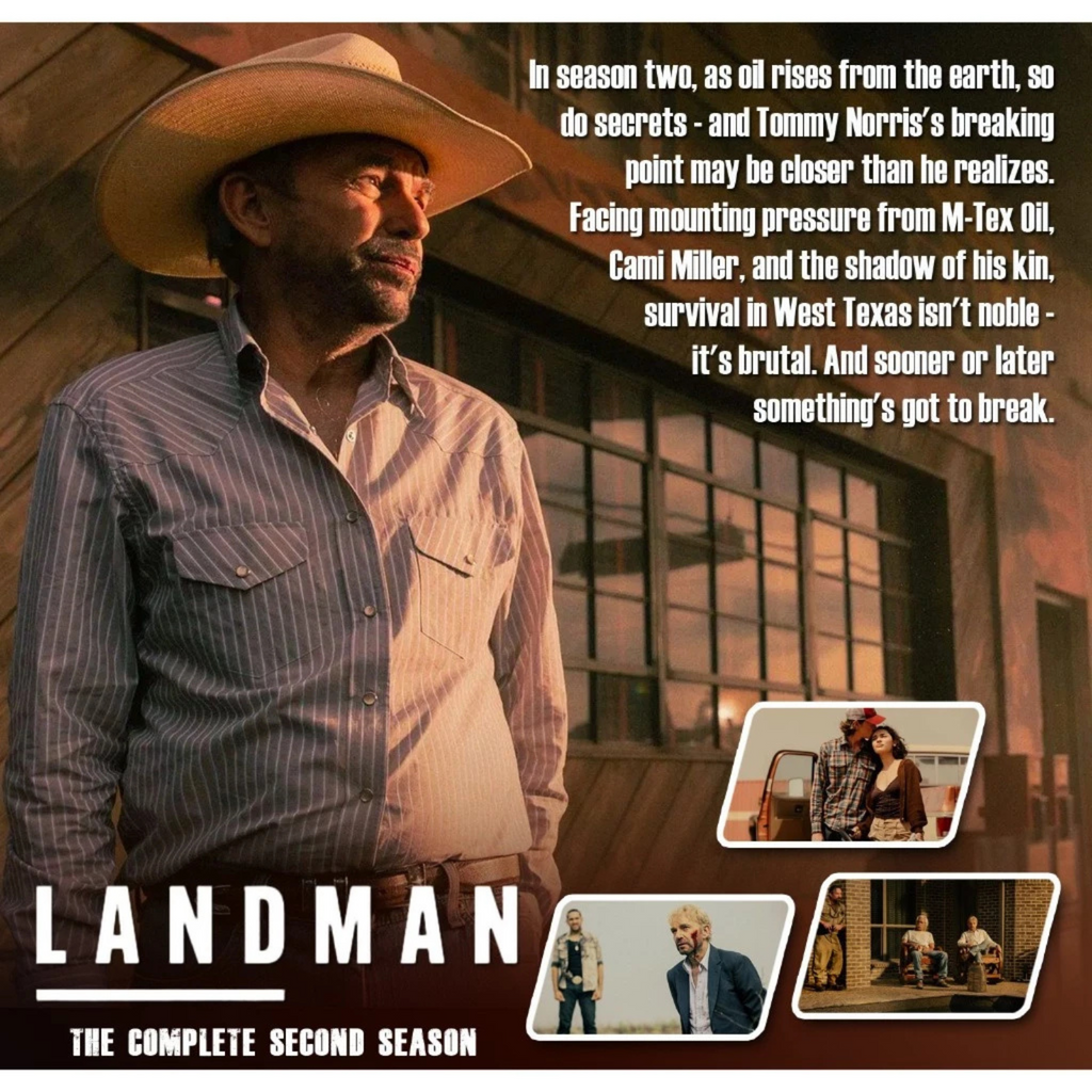 Landman 2024 2025 Seasons 1 2 DVD English Audio Region Free NTSC4