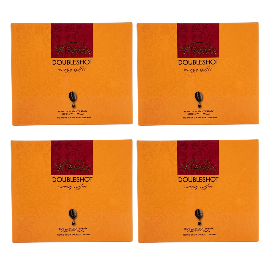 4 Boxes Vitamax Herbal Coffee Blend Instant Sugar Free Coffee | EXPRESS SHIPPING0