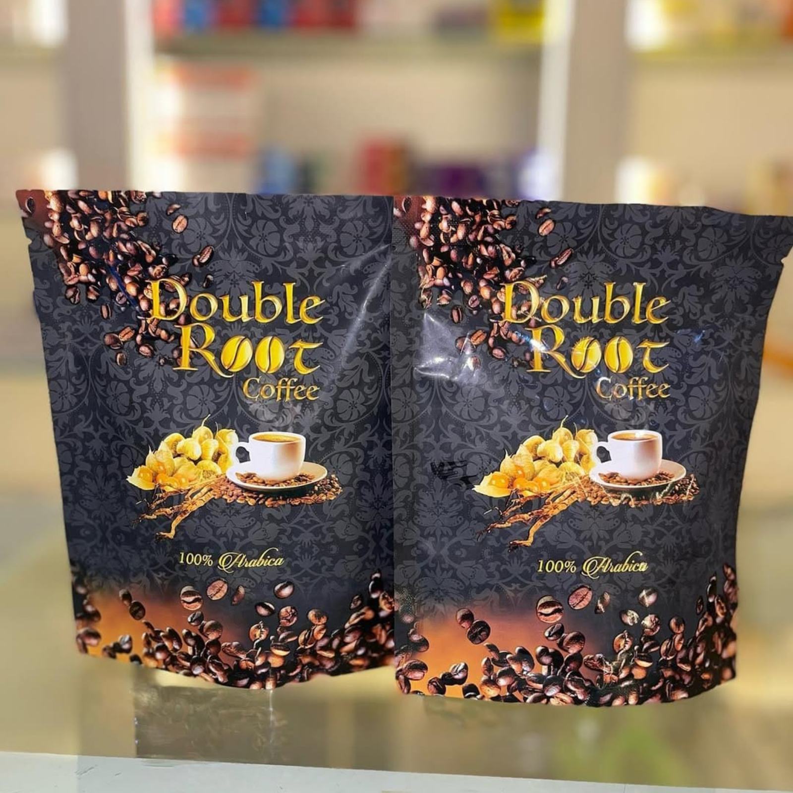 12x Double Root Coffee 3 in 1 Instant Coffee Ashwagandha Maca 72 Sachets8