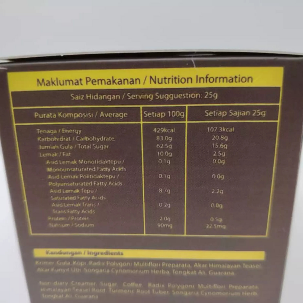 5 Boxes Kopi Vitamin Instant Herbal Coffee 50 Sachets Premium | EXPRESS SHIPPING10