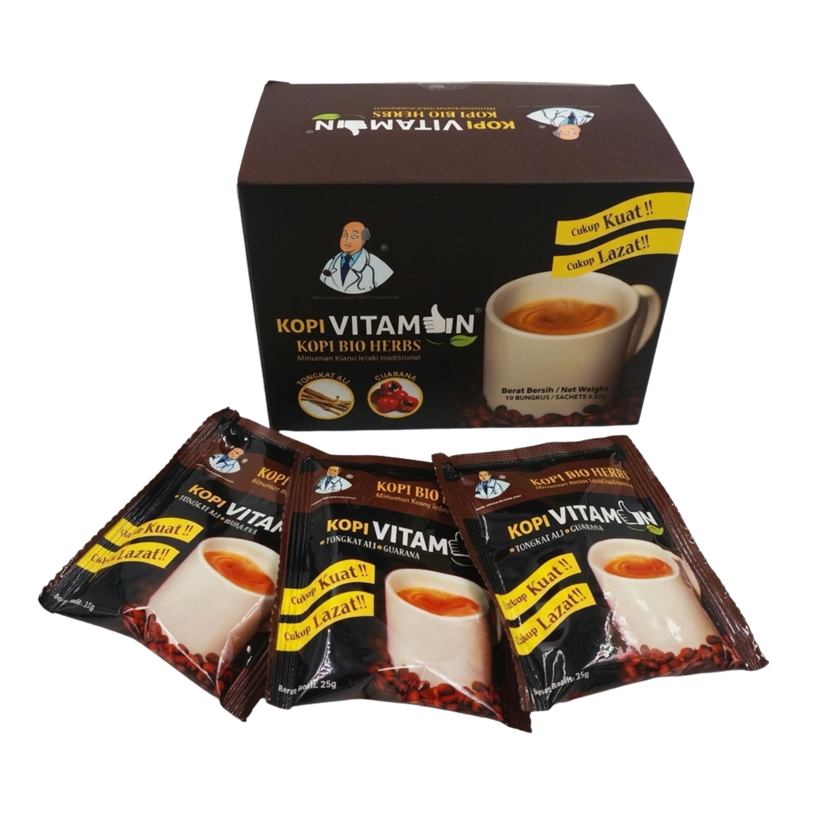 5 Boxes Kopi Vitamin Instant Herbal Coffee 50 Sachets Premium | EXPRESS SHIPPING4