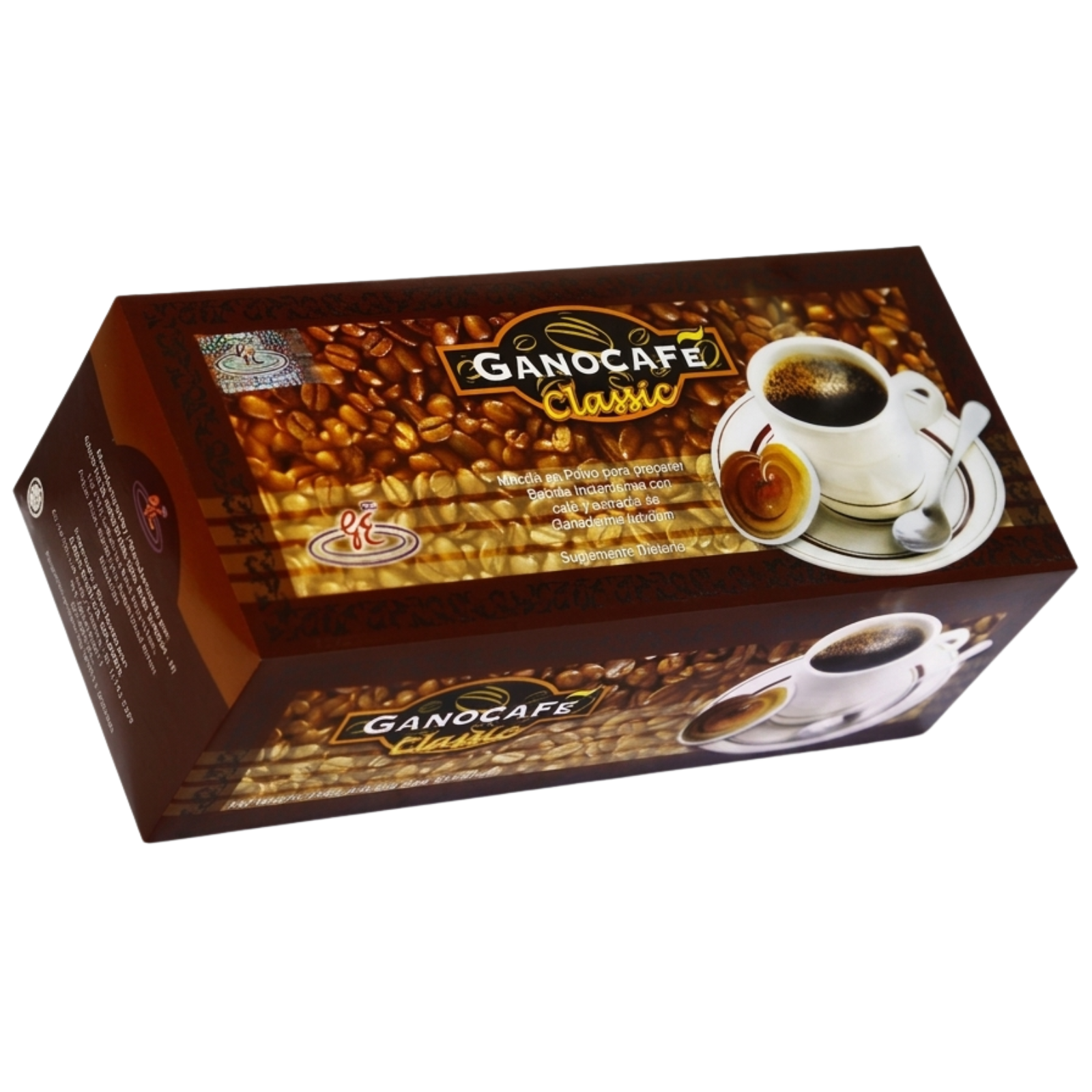 4x Gano Excel Ganocafe Classic Black Coffee Premium Instant Drink 120 Sachets1