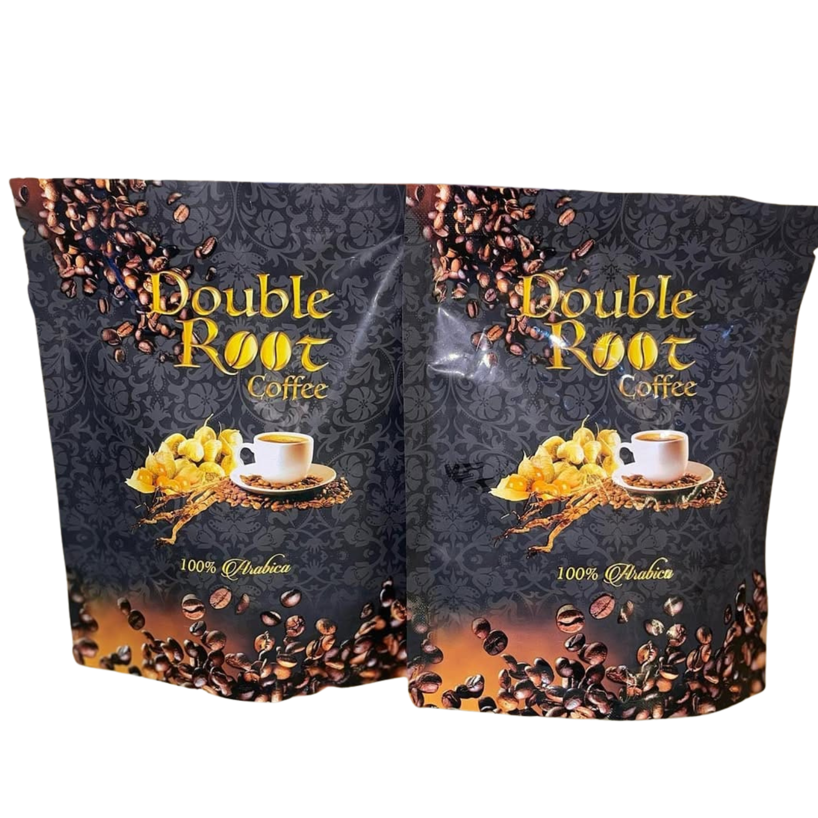 Double Root Coffee 3 in 1 Instant Coffee Ashwagandha Maca 6 Sachets Pack3