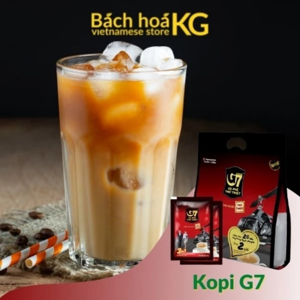 G7 3 in 1 Instant Coffee 50 Sachets 800g Original Vietnamese Coffee Milk Coffee4