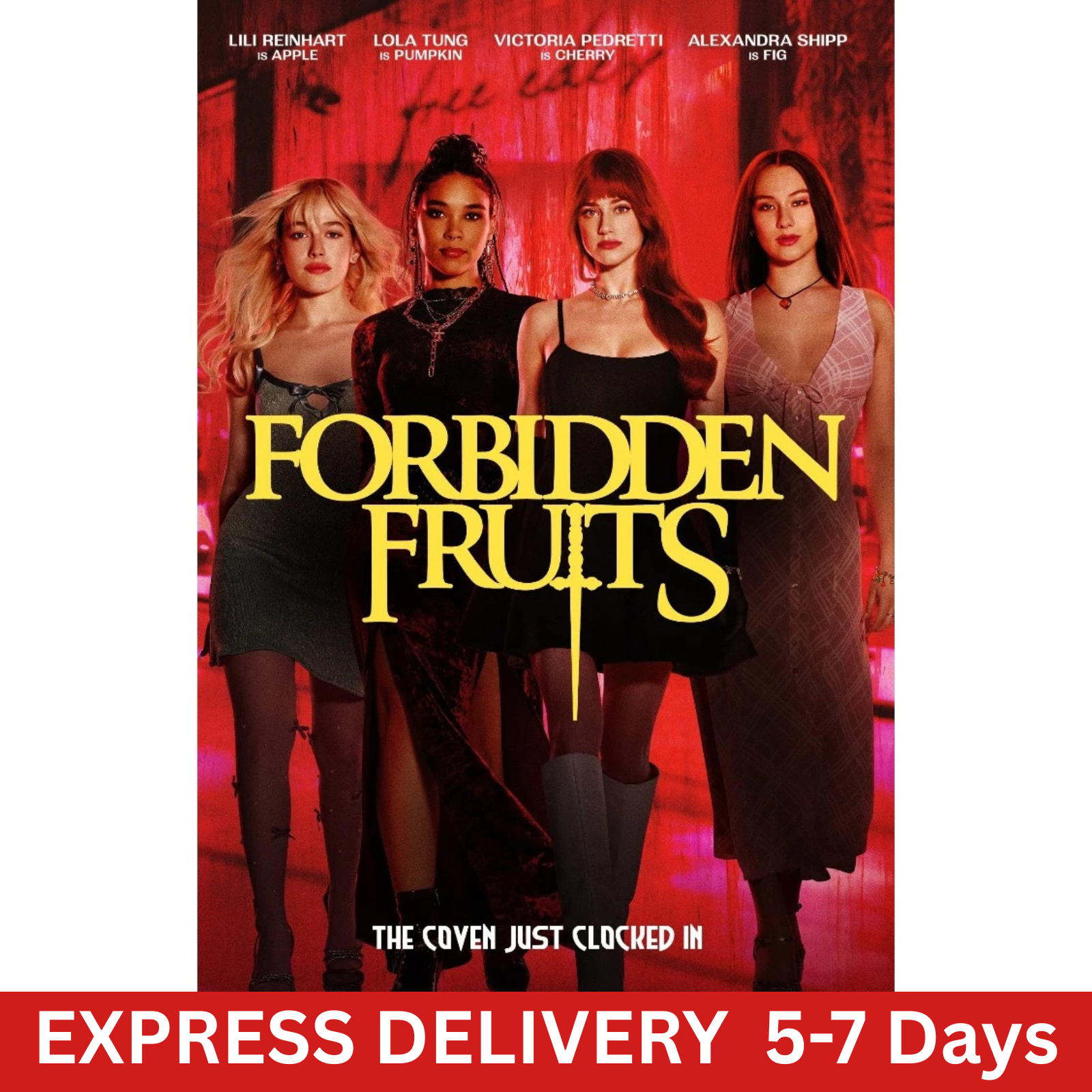 Forbidden Fruits 2026 DVD Horror Movie English Audio Multi Subtitle Region Free0
