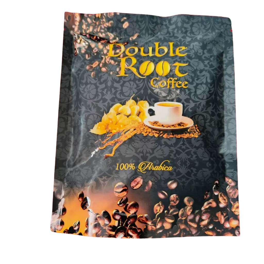 Double Root Coffee 3 in 1 Instant Coffee Ashwagandha Maca 6 Sachets Pack4