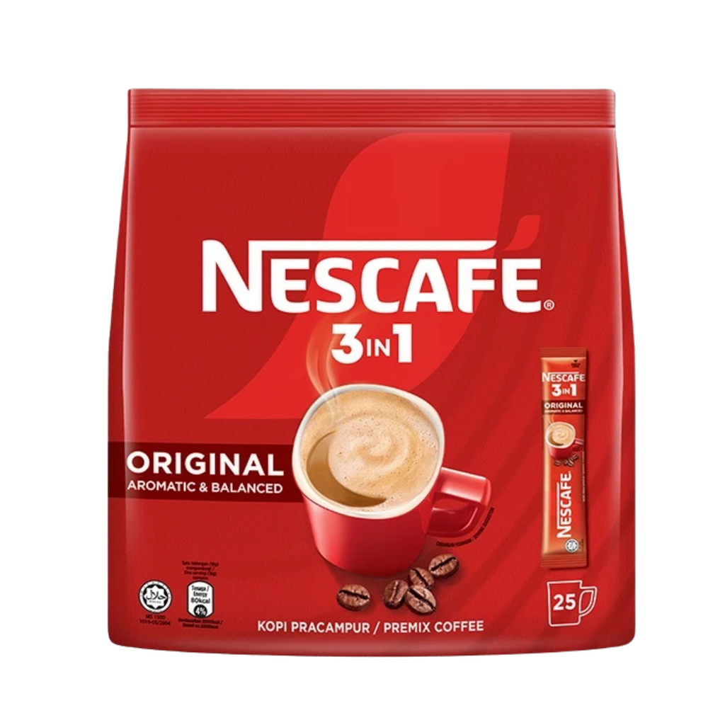 Nescafe 3in1 Original Instant Coffee Mix 4 Packs 100 Sticks 1800g | EXPRESS SHIP3